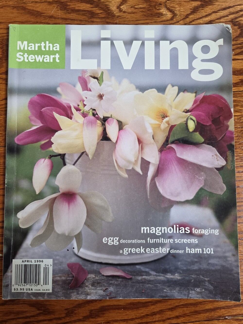 Martha Stewart Living Magazine, April 1996.